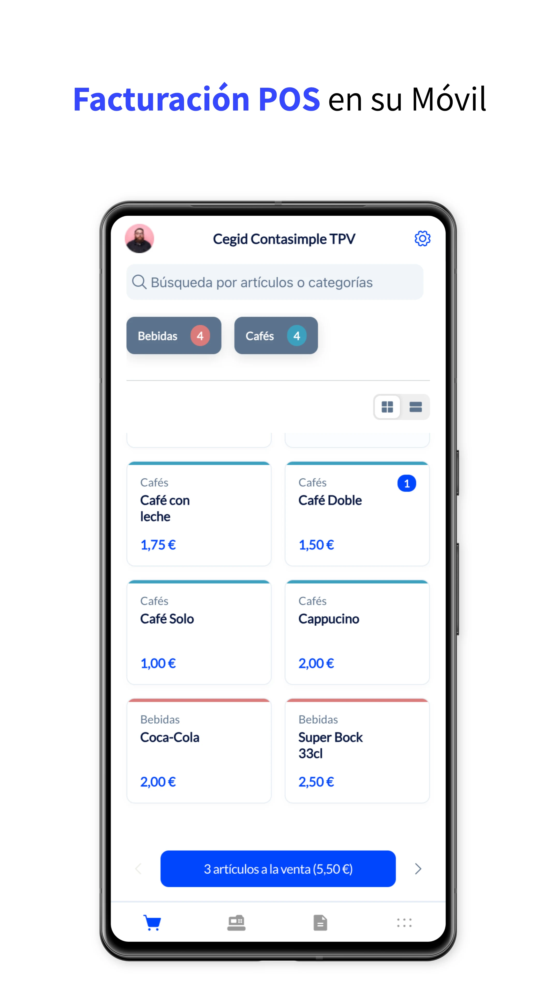 Cegid Contasimple TPV screenshot